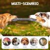 Dog Squeaky Toys, Sheep Crinkle Plush Stuffing Dog Toys for Puppy Teething, Tug of War Dogs Toy to Keep Them Busy for Small, Medium and Large Dogs