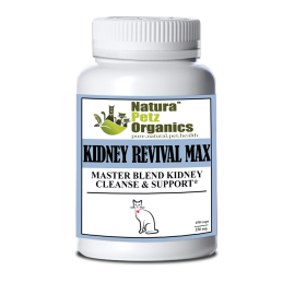 Kidney Revival Max Master Blend Kidney Cleanse & Support Capsules* Adult & Senior Dogs (size: CAT 150 Caps - 500 mg.)