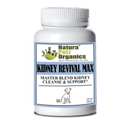 Kidney Revival Max Master Blend Kidney Cleanse & Support Capsules* Adult & Senior Dogs (size: DOG 250 Caps - 500 mg.)