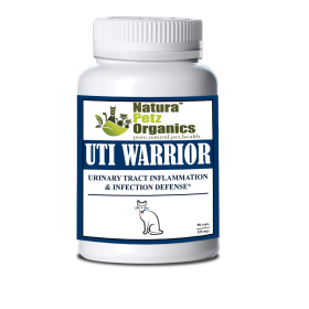 Uti Warrior Max* Urinary Tract Inflammation & Infection Support* Dogs Cats (size: CAT 325 mg. / 90 Caps Size 3)