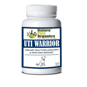 Uti Warrior Max* Urinary Tract Inflammation & Infection Support* Dogs Cats (size: DOG 650 mg. / 150 Caps Size 1 Caps)