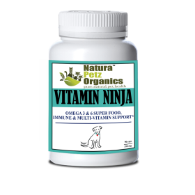 Vitamin Ninja - Omega 3 & 6 Super Food, Immune & Multi-Vitamin Support* (size: Dog / 250 caps / 500 mg/ Size 1)