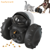 fPawPartner Dog Tumbler Interactive Toys Increases Pet IQ Slow Feeder Labrador French Bulldog Swing Training Food Dispenser