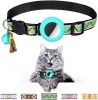 Pet Colored Bell Tassel Collar For Airtag Tracker