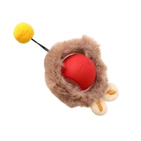 Interactive cat toy for indoor cats (Color: Red, Type: Pet Supplies)