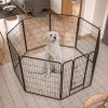 craHeavy Duty Dog Pens Outdoor Dog Fence Dog Playpen for Large Dogs