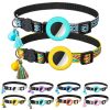 Pet Colored Bell Tassel Collar For Airtag Tracker
